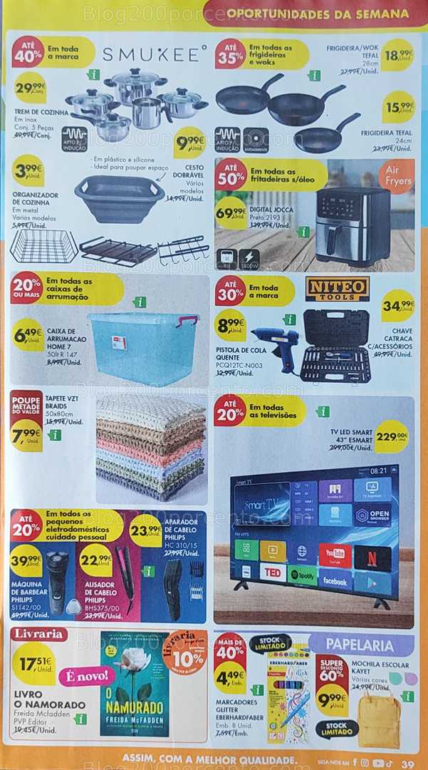 Antevisão Folheto PINGO DOCE Promoções de 29 julho a 4 agosto bazar