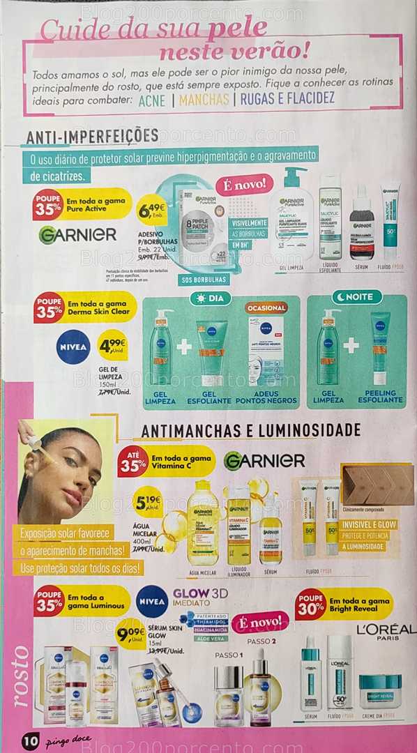 Antevisão Folheto PINGO DOCE Beleza Verão - 22 julho a 4 agosto all