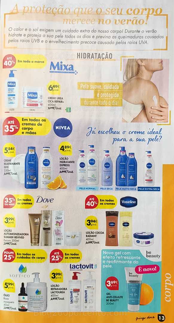 Antevisão Folheto PINGO DOCE Beleza Verão - 22 julho a 4 agosto all