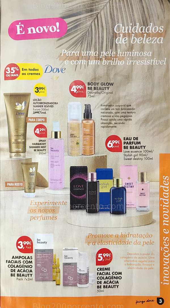 Antevisão Folheto PINGO DOCE Beleza Verão - 22 julho a 4 agosto all