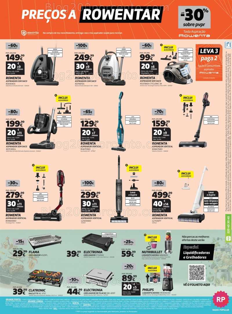 Antevisão Folheto RADIO POPULAR Promoções de 8 a 24 julho all