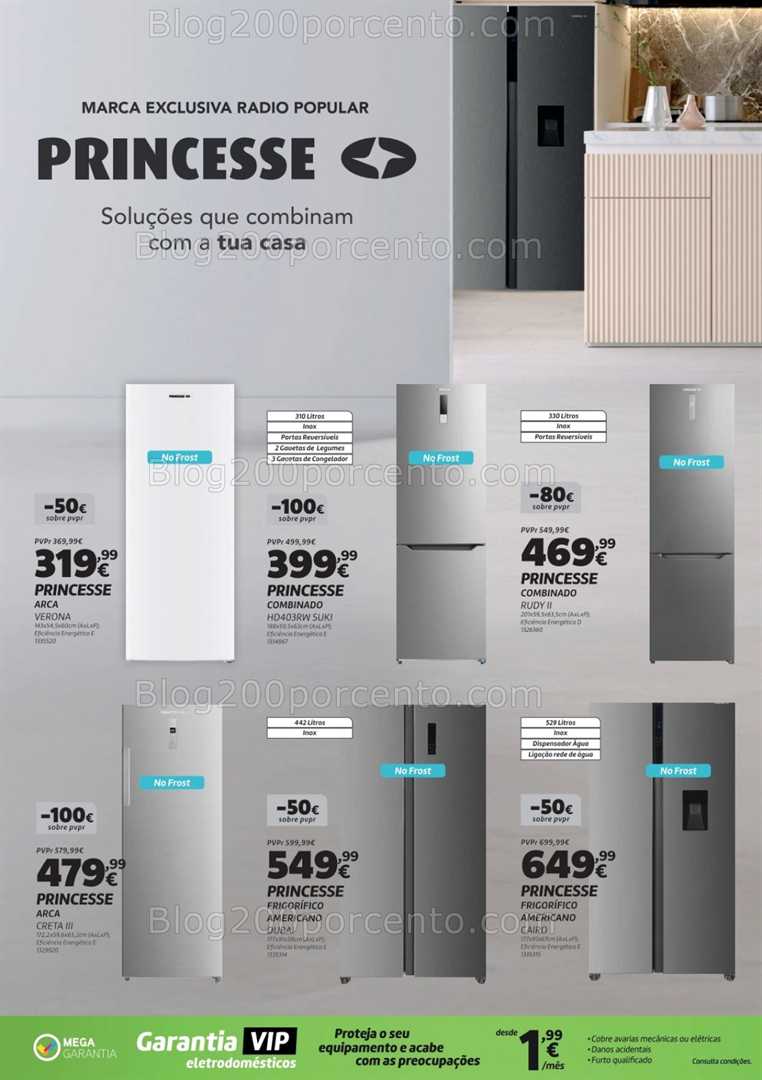 Antevisão Folheto RADIO POPULAR Frio Promoções até 7 agosto all
