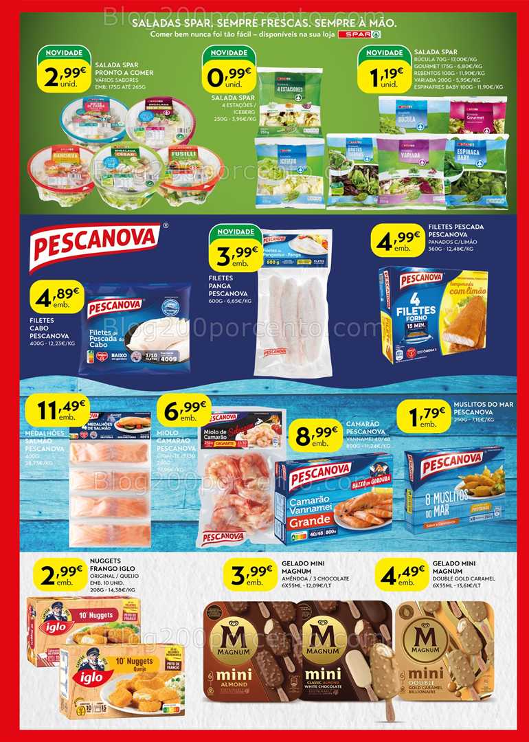 Antevisão Folheto SPAR Promoções de 8 a 20 julho