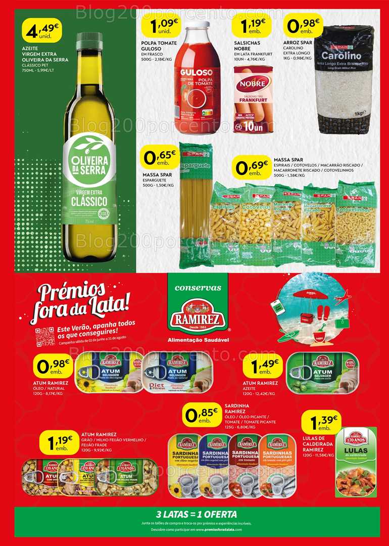 Antevisão Folheto SPAR Promoções de 8 a 20 julho
