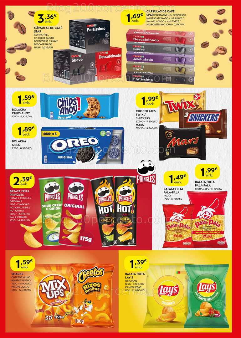 Antevisão Folheto SPAR Promoções de 8 a 20 julho