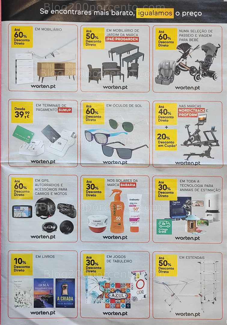 Antevisão Folheto WORTEN Promoções de 15 a 21 julho