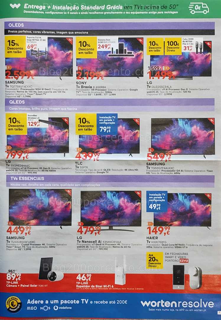 Antevisão Folheto WORTEN Promoções 22 a 28 julho all