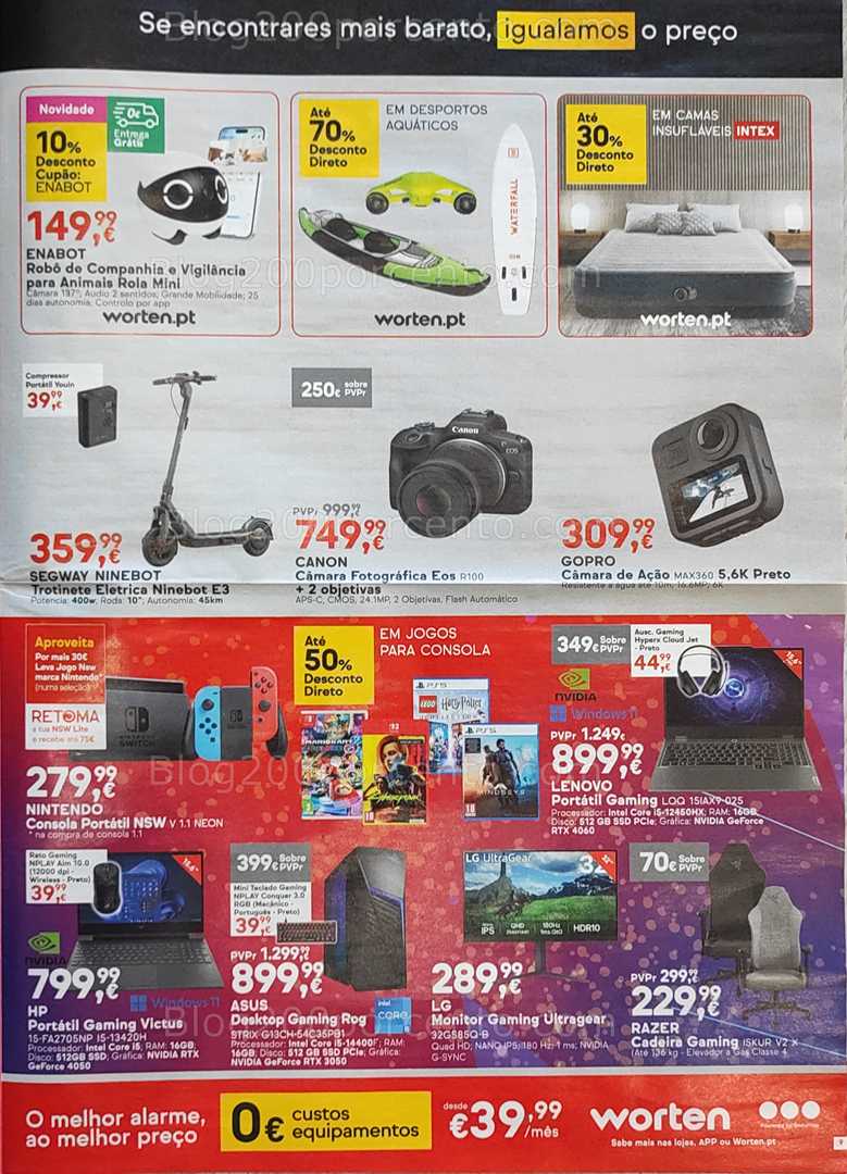 Antevisão Folheto WORTEN Promoções 22 a 28 julho all