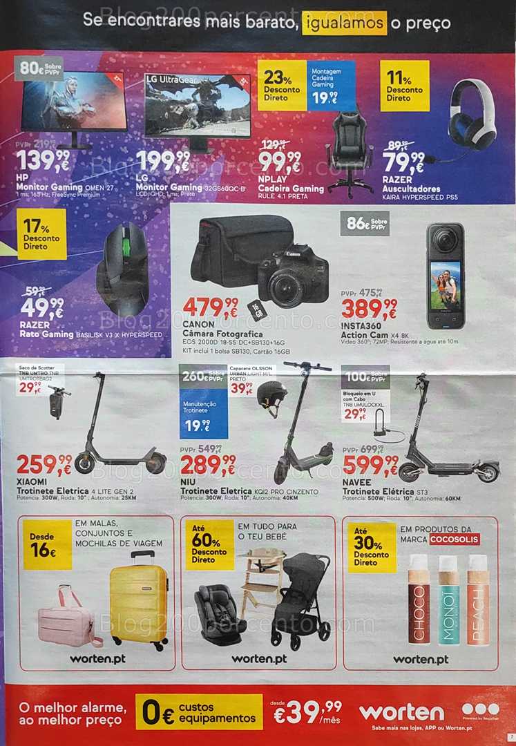 Antevisão Folheto WORTEN Promoções de 8 a 14 julho