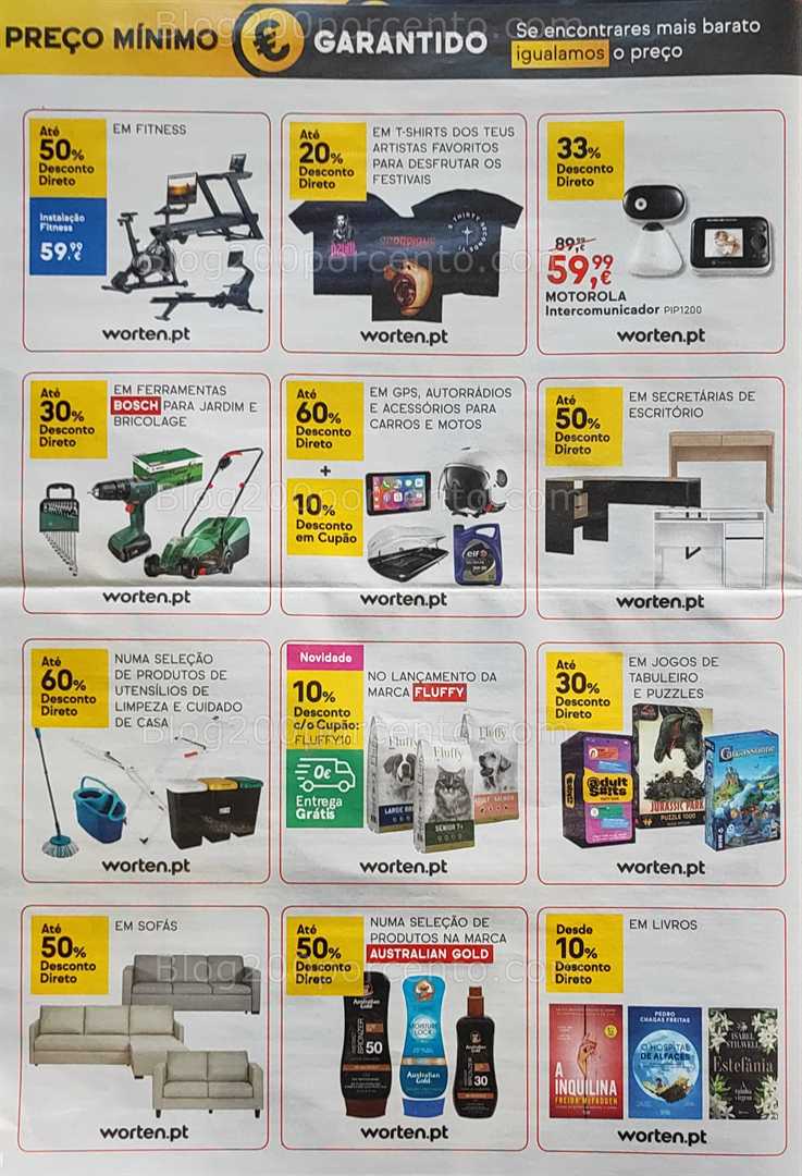 Antevisão Folheto WORTEN Promoções de 8 a 14 julho