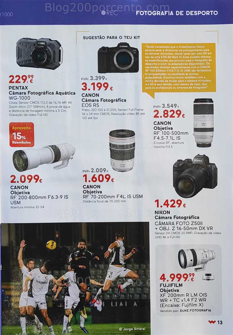 Antevisão Folheto WORTEN Fotografia Promoções de 8 julho a 4 agosto all