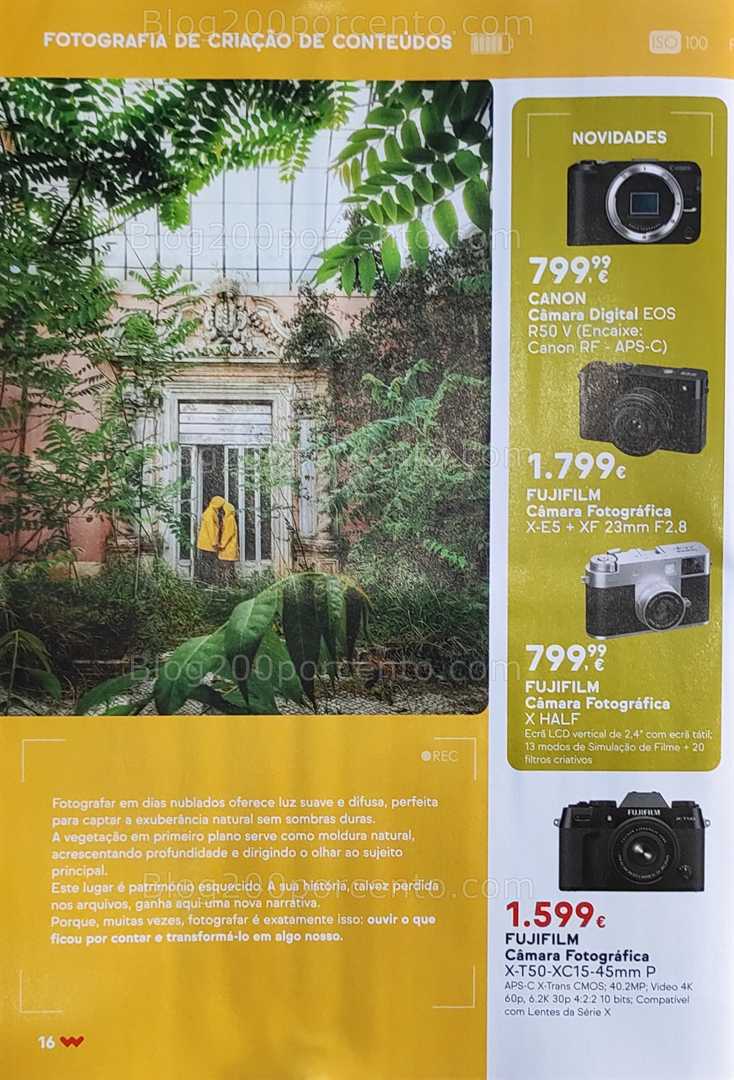Antevisão Folheto WORTEN Fotografia Promoções de 8 julho a 4 agosto all