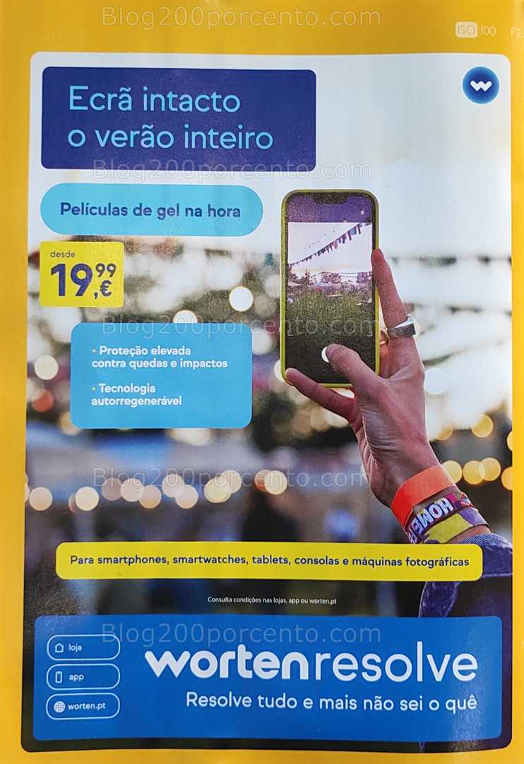 Antevisão Folheto WORTEN Fotografia Promoções de 8 julho a 4 agosto all