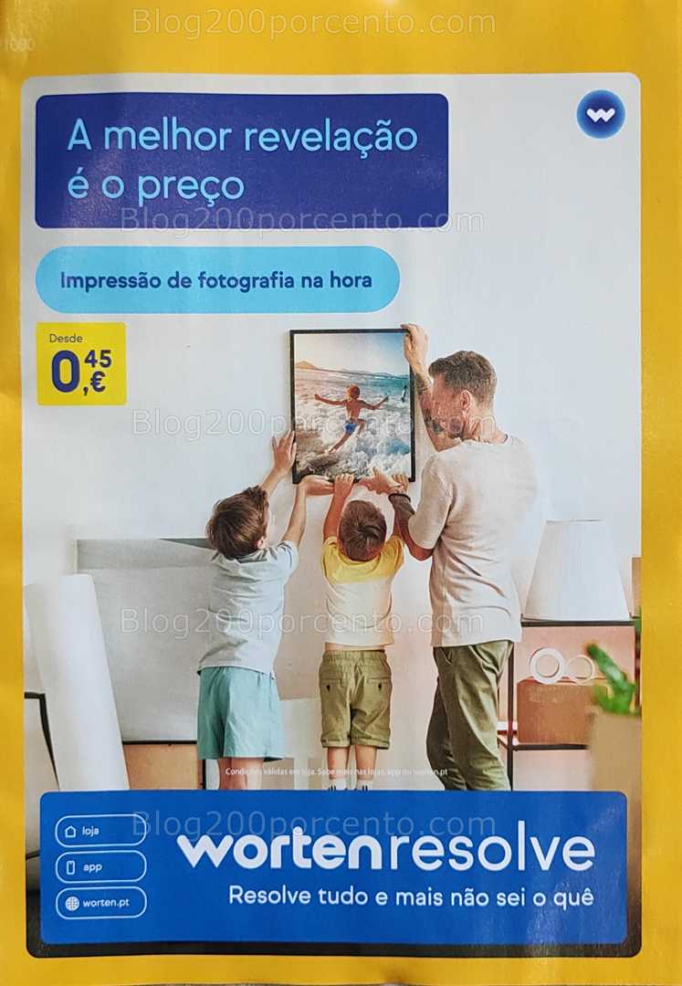 Antevisão Folheto WORTEN Fotografia Promoções de 8 julho a 4 agosto all