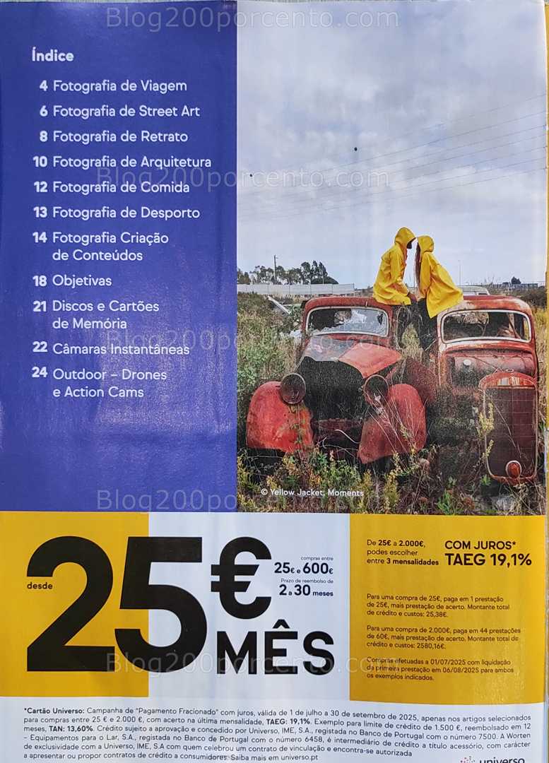 Antevisão Folheto WORTEN Fotografia Promoções de 8 julho a 4 agosto all