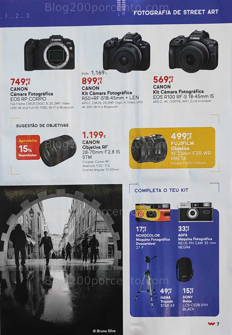 Antevisão Folheto WORTEN Fotografia Promoções de 8 julho a 4 agosto all