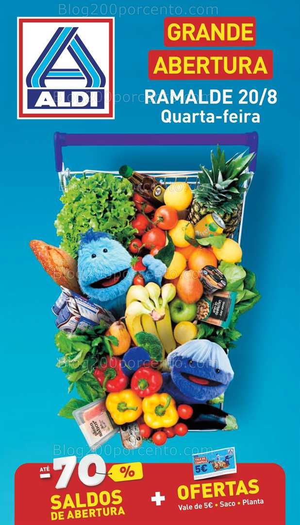 Antevisão Folheto ALDI Aberturas Promoções de 20 a 26 agosto