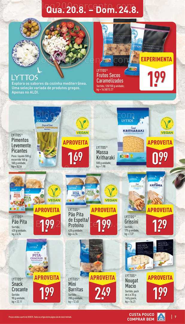 Antevisão Folheto ALDI Aberturas Promoções de 20 a 26 agosto