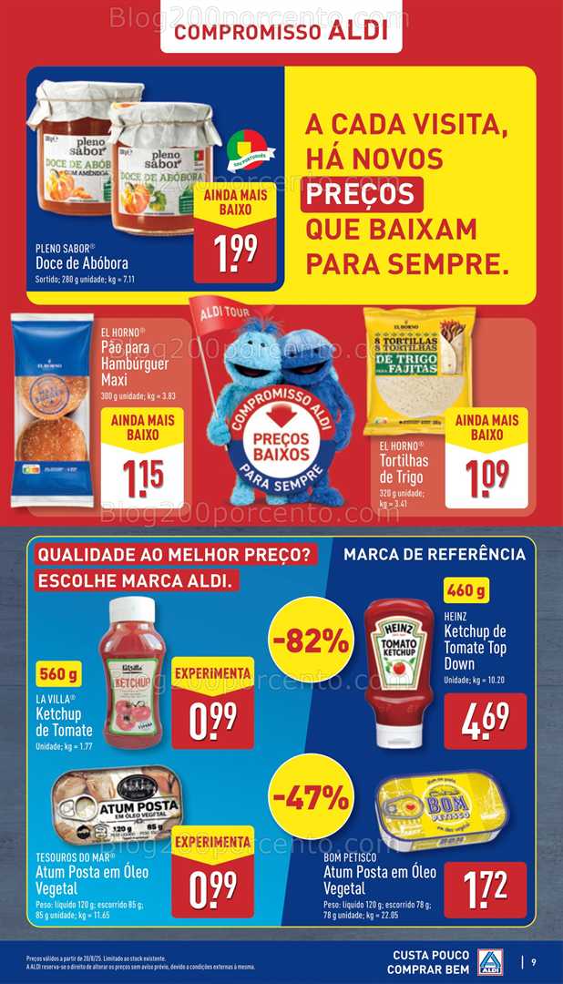 Antevisão Folheto ALDI Aberturas Promoções de 20 a 26 agosto