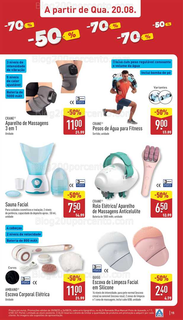 Antevisão Folheto ALDI Aberturas Promoções de 20 a 26 agosto