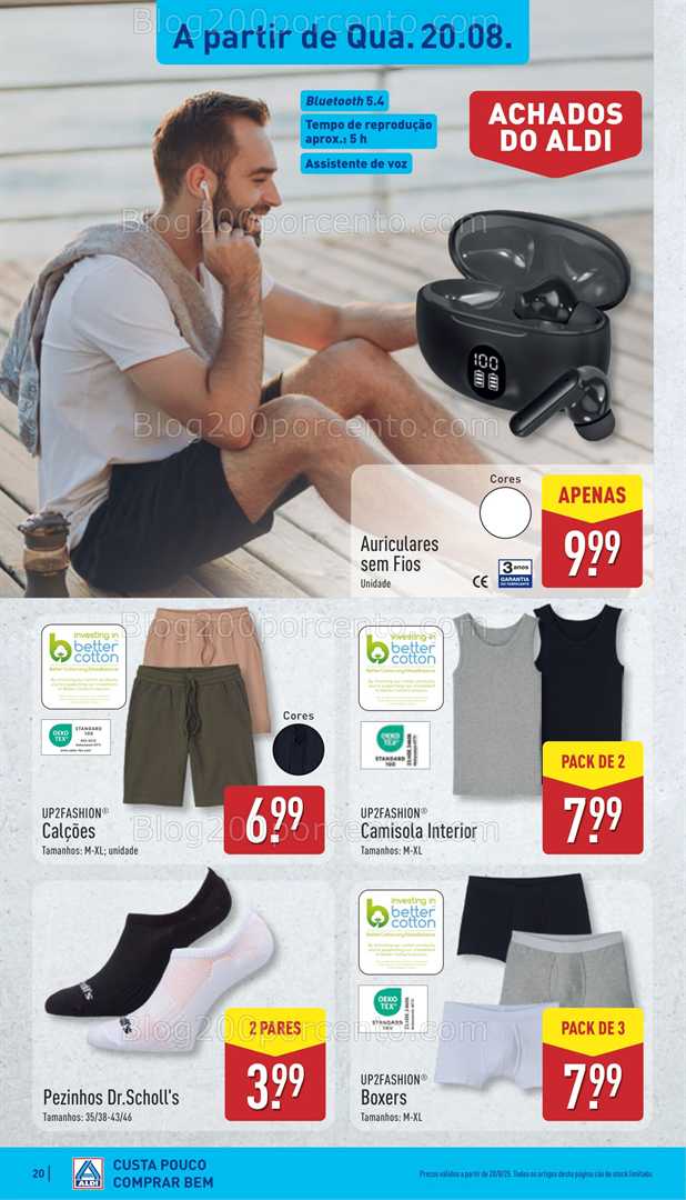Antevisão Folheto ALDI Aberturas Promoções de 20 a 26 agosto