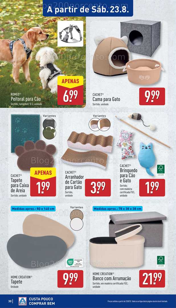 Antevisão Folheto ALDI Aberturas Promoções de 20 a 26 agosto