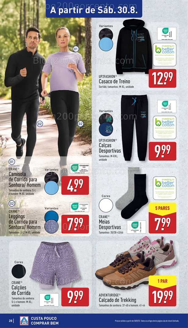 Antevisão Folheto ALDI Promoções de 25 a 31 agosto