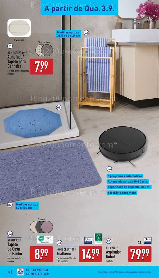 Antevisão Folheto ALDI Promoções de 1 a 7 setembro