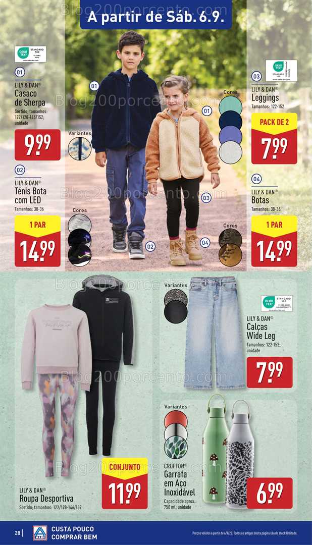 Antevisão Folheto ALDI Promoções de 1 a 7 setembro