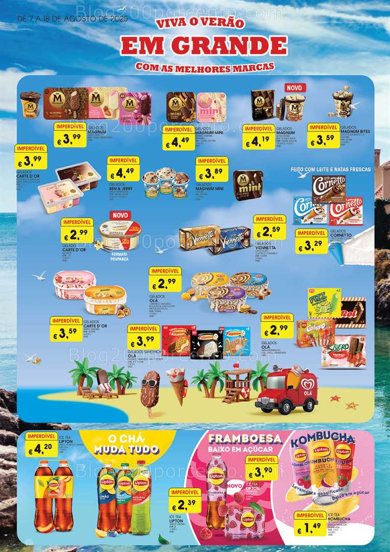 Antevisão Folheto MEU SUPER Extra Verão Promoções até 18 agosto all