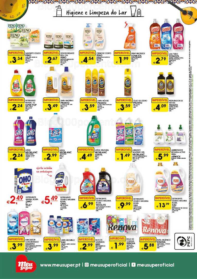 Antevisão Folheto MEU SUPER Promoções até 18 agosto all
