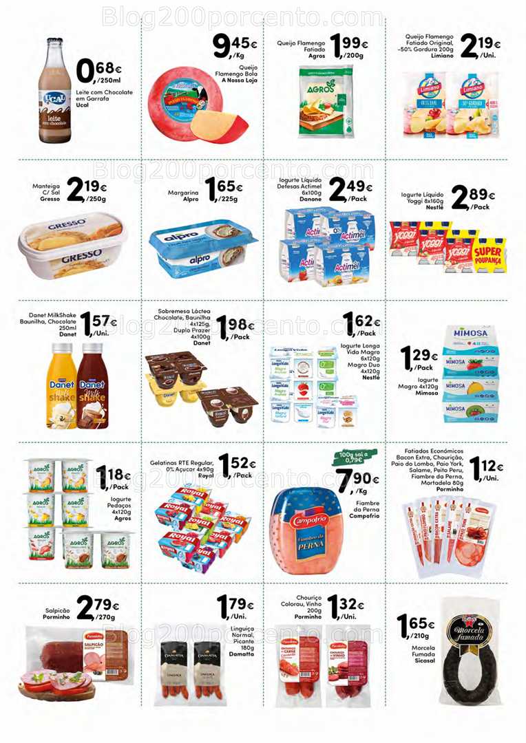 Antevisão Folheto A NOSSA LOJA Promoções de 16 a 31 agosto