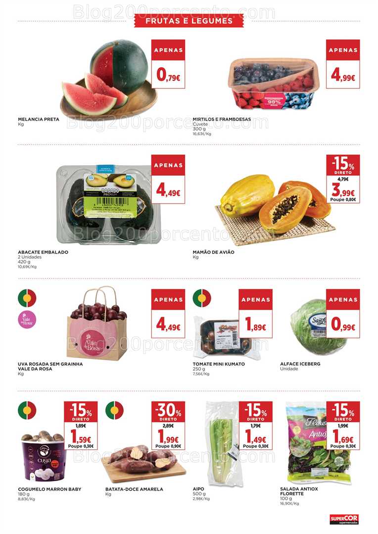 Antevisão Folheto EL CORTE INGLÉS Supermercado - 22 agosto a 4 setembro