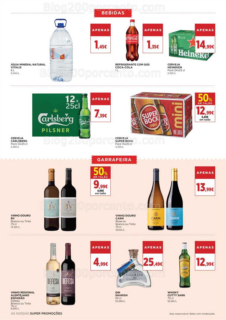 Antevisão Folheto EL CORTE INGLÉS Supermercado - 22 agosto a 4 setembro