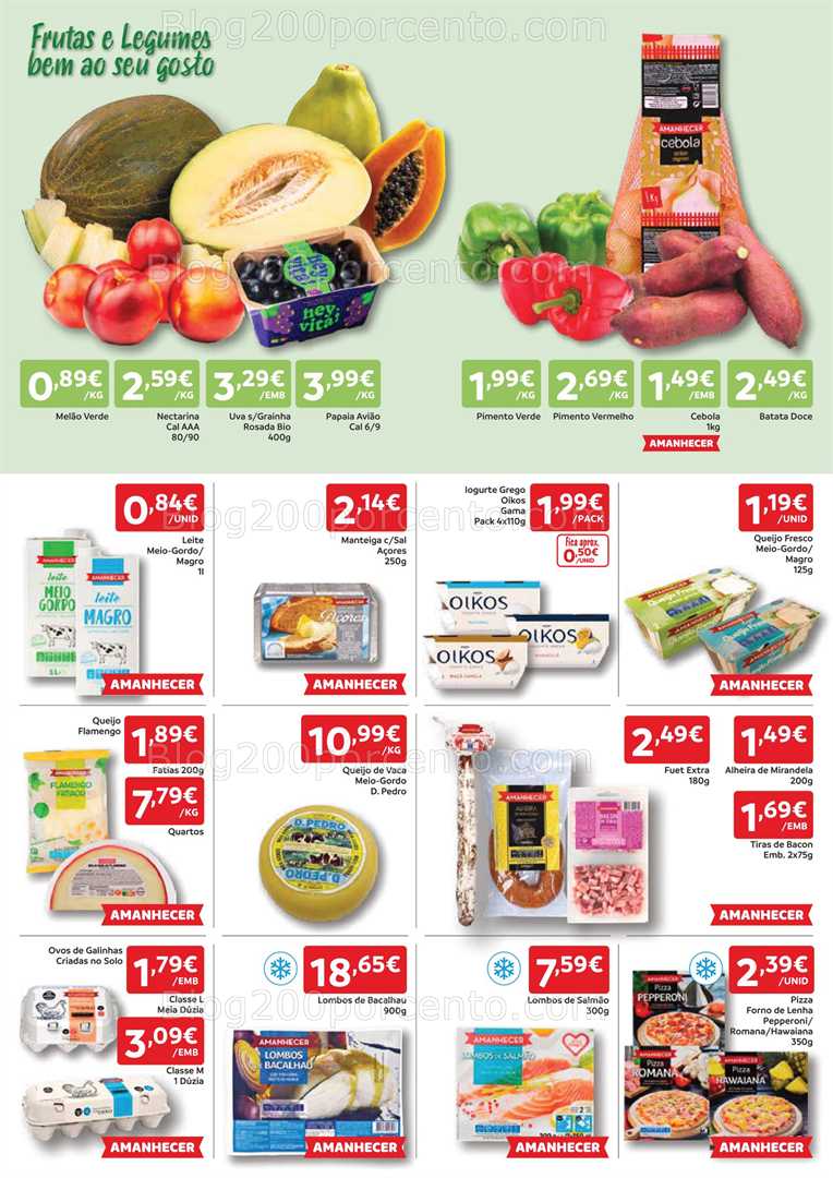 Antevisão Folheto AMANHECER Promoções de 14 a 20 agosto