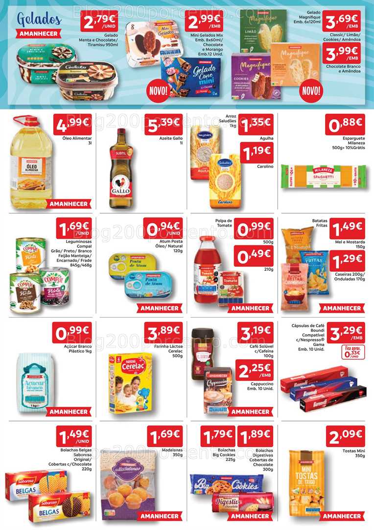 Antevisão Folheto AMANHECER Promoções de 14 a 20 agosto