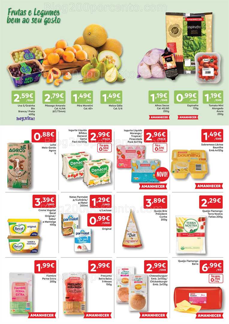 Antevisão Folheto AMANHECER Promoções de 21 a 27 agosto