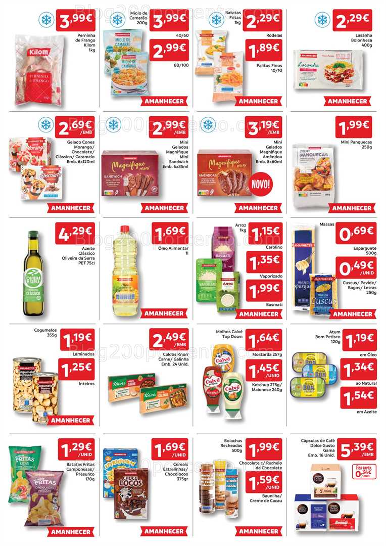Antevisão Folheto AMANHECER Promoções de 21 a 27 agosto