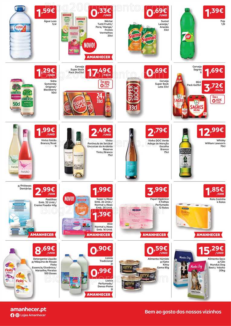 Antevisão Folheto AMANHECER Promoções de 21 a 27 agosto