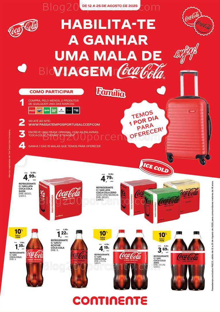 Antevisão Folheto CONTINENTE Extra Açores Promoções de 12 a 25 agosto