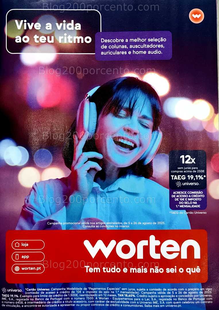 Antevisão Folheto WORTEN Extra Promoções até 26 agosto all