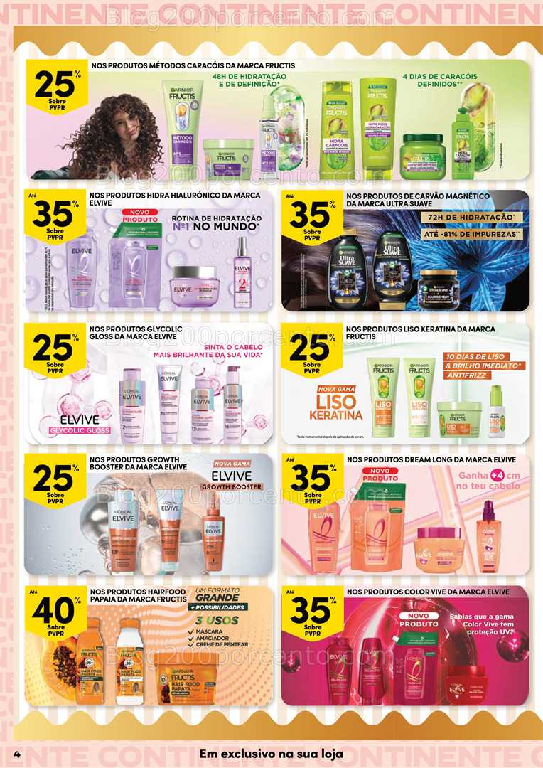 Antevisão Folheto CONTINENTE Beleza Promoções de 19 a 31 agosto