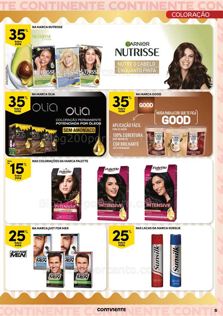 Antevisão Folheto CONTINENTE Beleza Promoções de 19 a 31 agosto