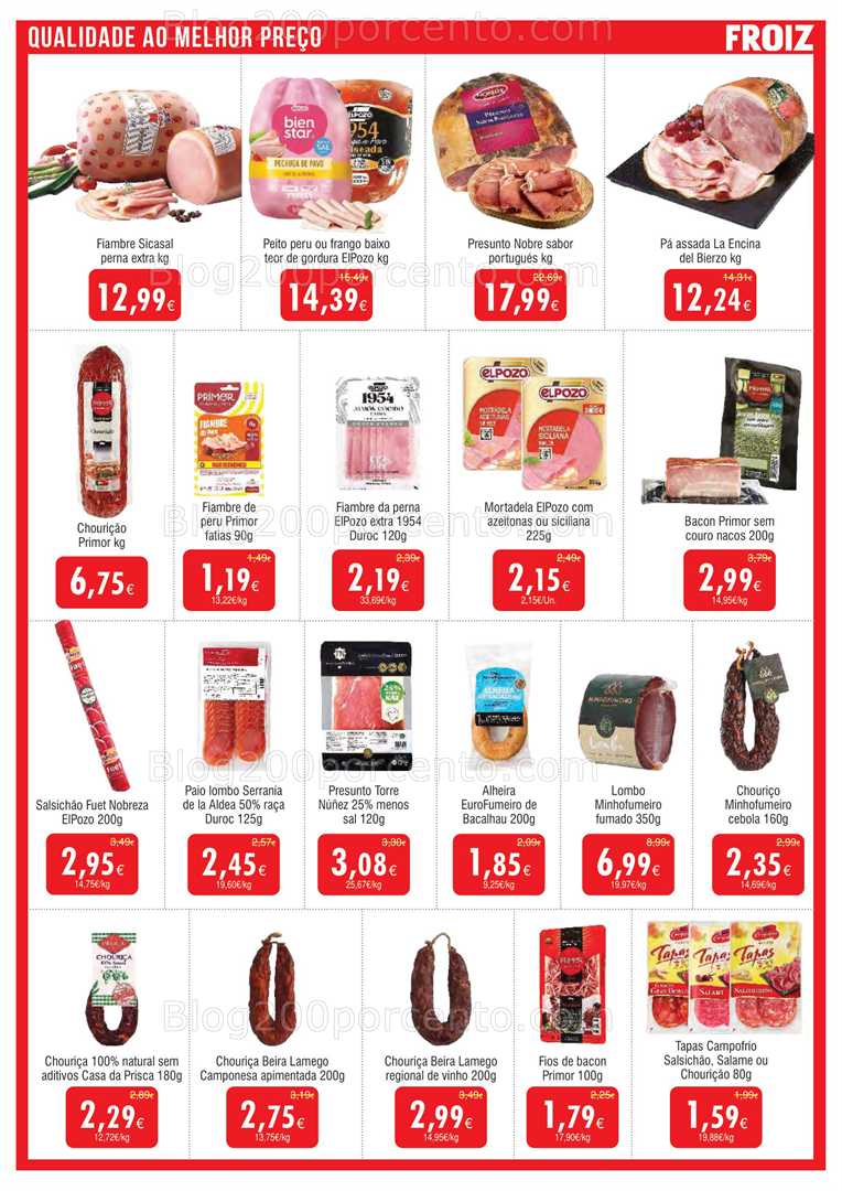 Antevisão Folheto FROIZ Promoções de 13 a 27 agosto