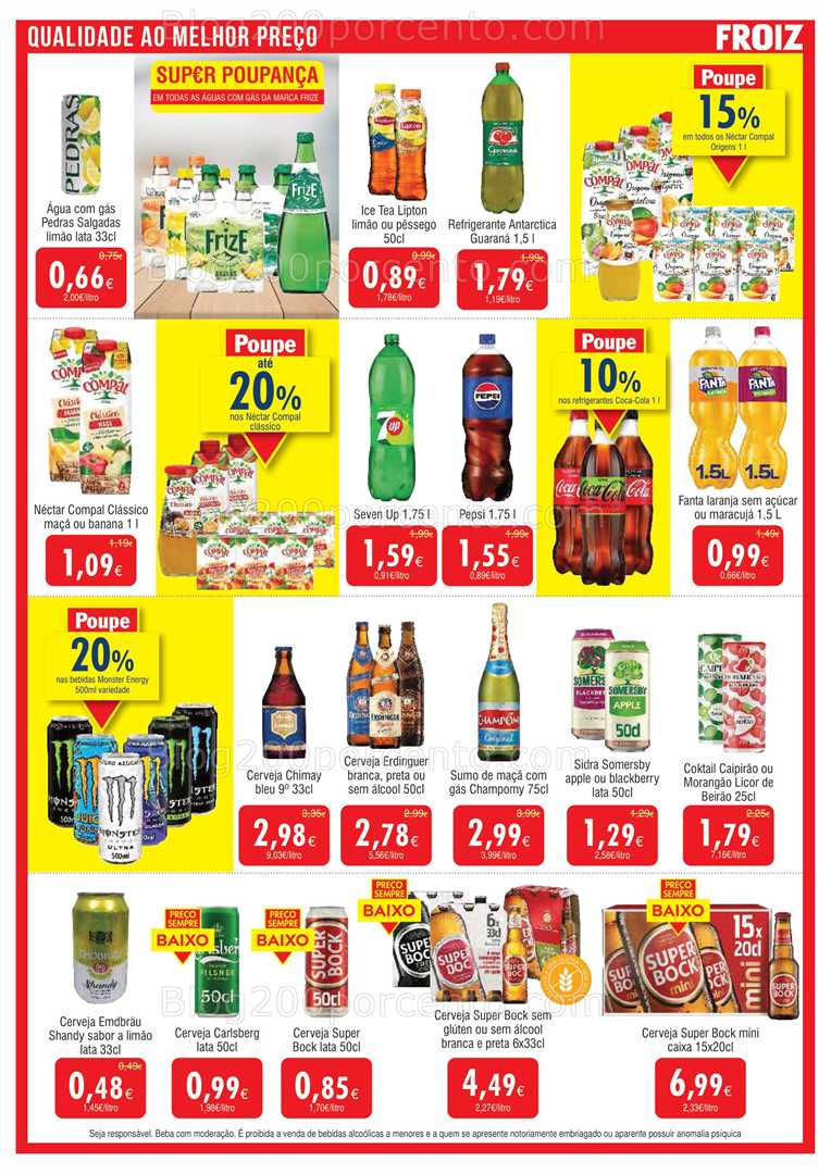 Antevisão Folheto FROIZ Promoções de 13 a 27 agosto