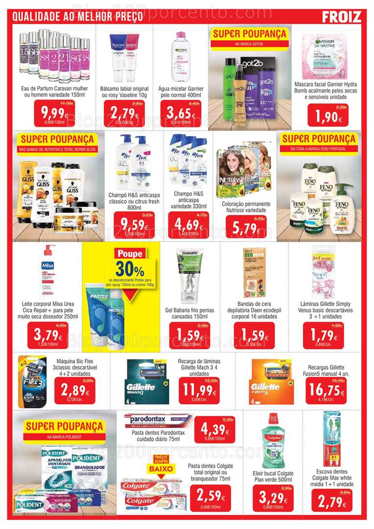 Antevisão Folheto FROIZ Promoções de 13 a 27 agosto