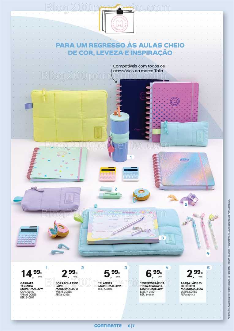 Antevisão Folheto CONTINENTE Açores Regresso às Aulas Promoções até 22 setembro