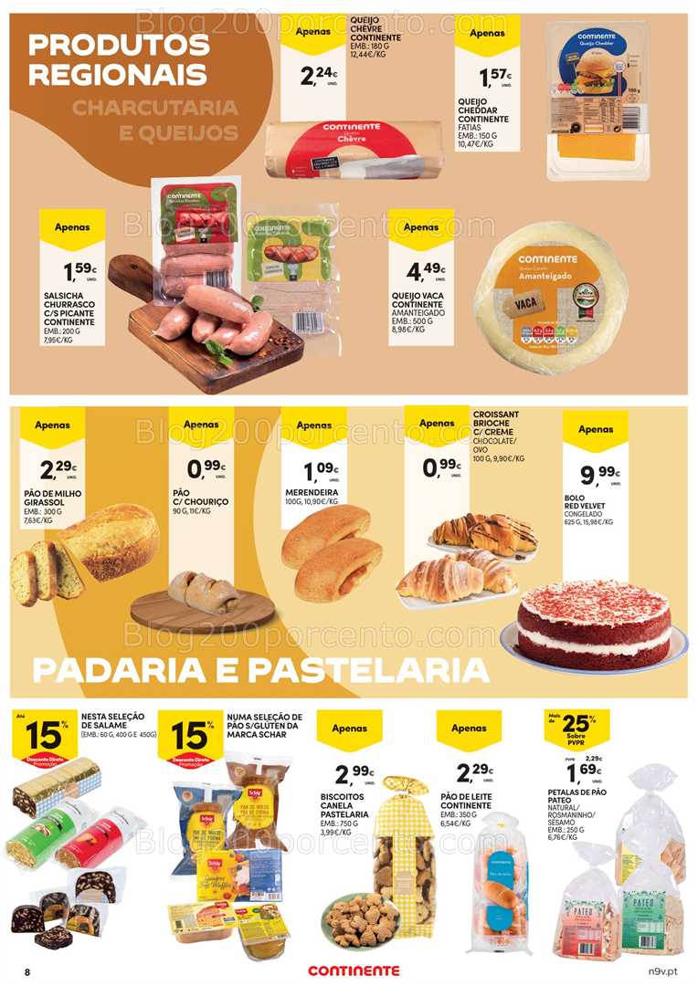 Antevisão Folheto CONTINENTE Açores Promoções de 21 agosto a 3 setembro