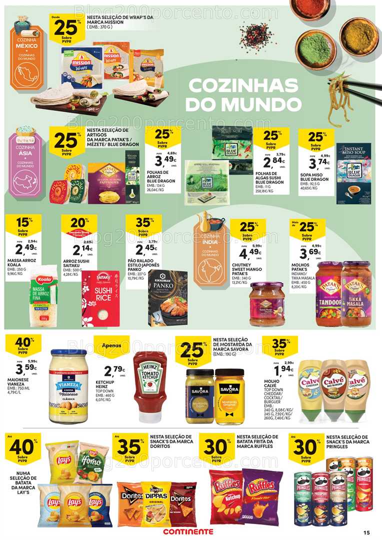 Antevisão Folheto CONTINENTE Açores Promoções de 21 agosto a 3 setembro