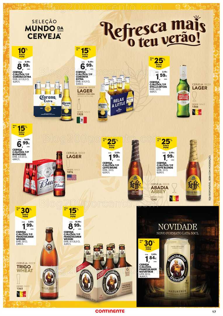 Antevisão Folheto CONTINENTE Açores Promoções de 21 agosto a 3 setembro